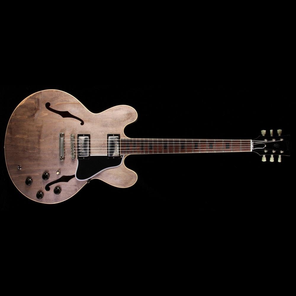 Gibson Memphis Limited Run Heavy-Aged ES-335 Block Electric Guitar - Driftwood
