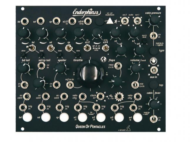 Endorphin.es Queen of Pentacles Drum Synthesizer