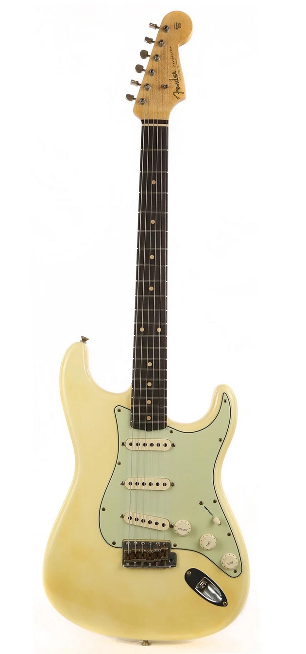 Fender Custom Shop 1960 NoNeck Stratocaster Journeyman Relic Aged Vintage White