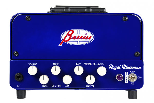 Burriss Amplifiers Royal Bluesman Head Guitar Amp