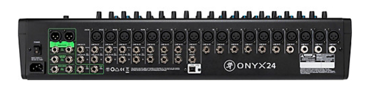 Mackie Onyx24 24-channel Analog Mixer with Multi-track USB