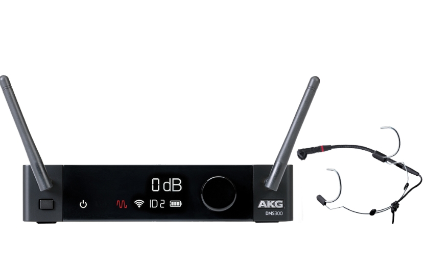 AKG DMS 300 Instrument Set C555L Lavalier Sport