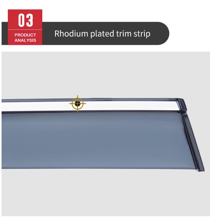 กันสาด คิ้วกันสาด ของแต่งรถ Nissan SERENA e-POWER นิสสันเซเรน่า MPV