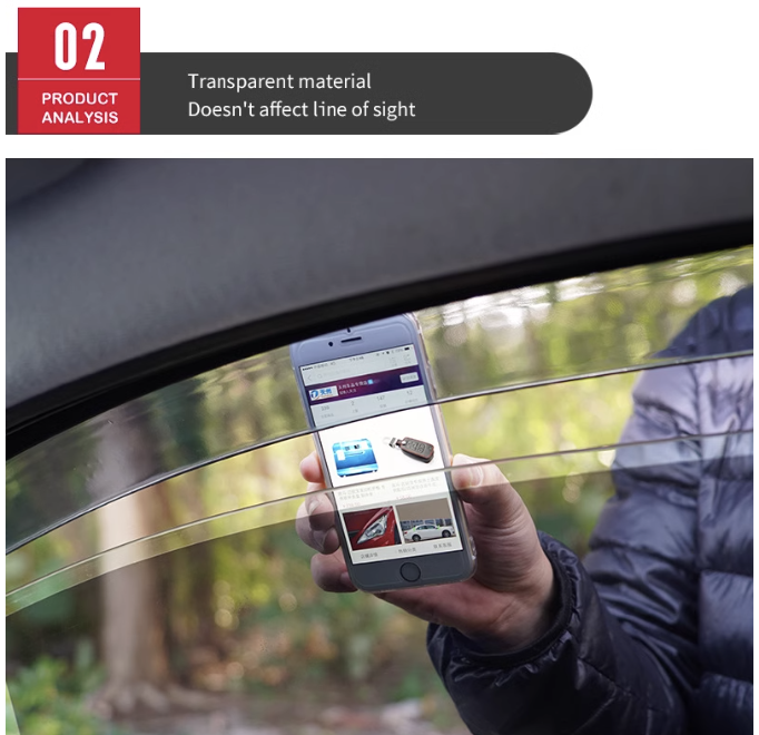 กันสาด คิ้วกันสาด ของแต่งรถ Nissan SERENA e-POWER นิสสันเซเรน่า MPV