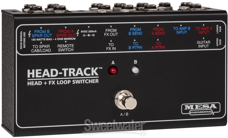 Mesa/Boogie Head-Track Amp Head/Effects Loop Switcher