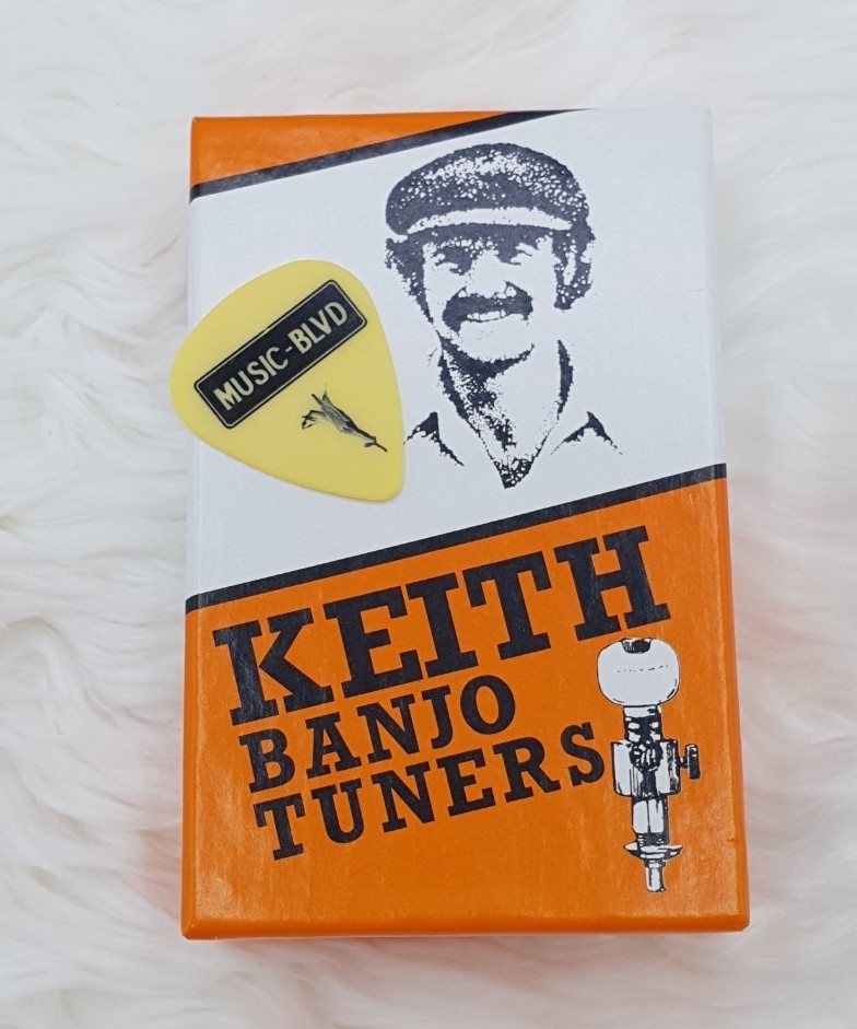 Keith Banjo Tuners Stainless Steel D-Tuners 1/2 (for guitar)