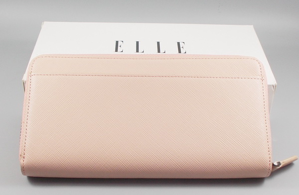 กระเป๋าสตางค์ ELLE พีช ใหม่ แท้