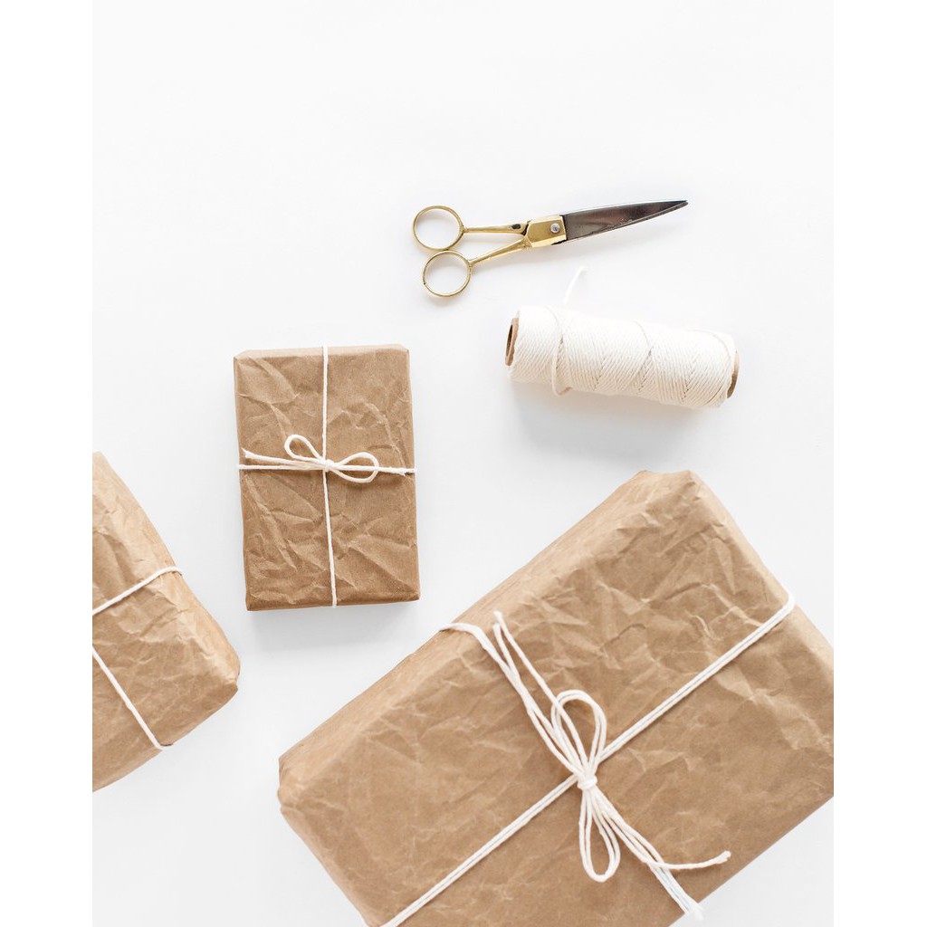 กระดาษคราฟท์น้ำตาล กระดาษสีน้ำตาล ห่อของแบบม้วน ความหนา 80 แกรม หน้ากว้าง 50 cm x ยาว 100 m