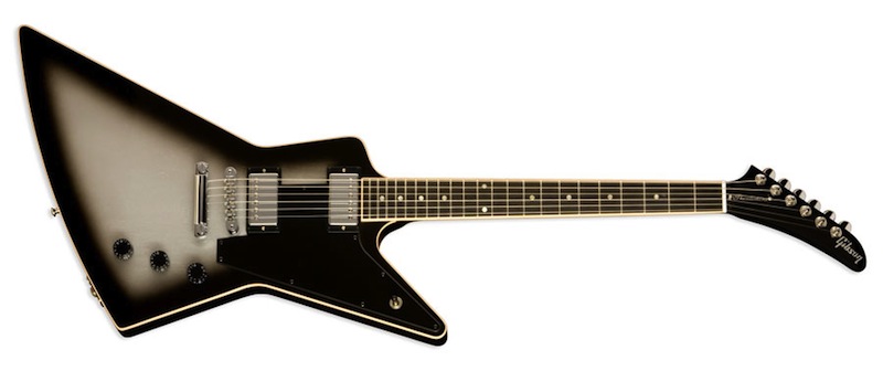 Gibson Dethklok Thunderhorse Explorer Electric Guitar with Case - Silverburst