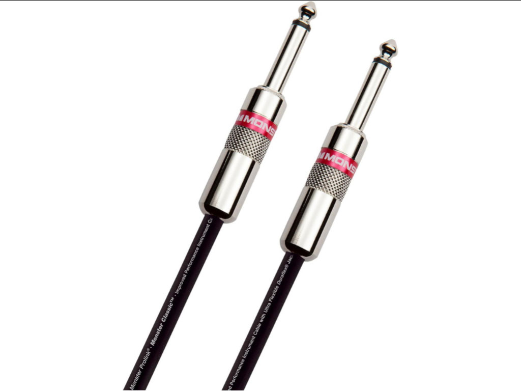 Monster Cable Classic 1/4 Inch Straight to Straight Speaker Cable
