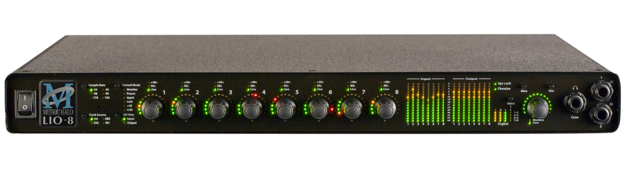 METRIC HALO LIO-8 Line-level Digital Audio Processor w/8 Preamp