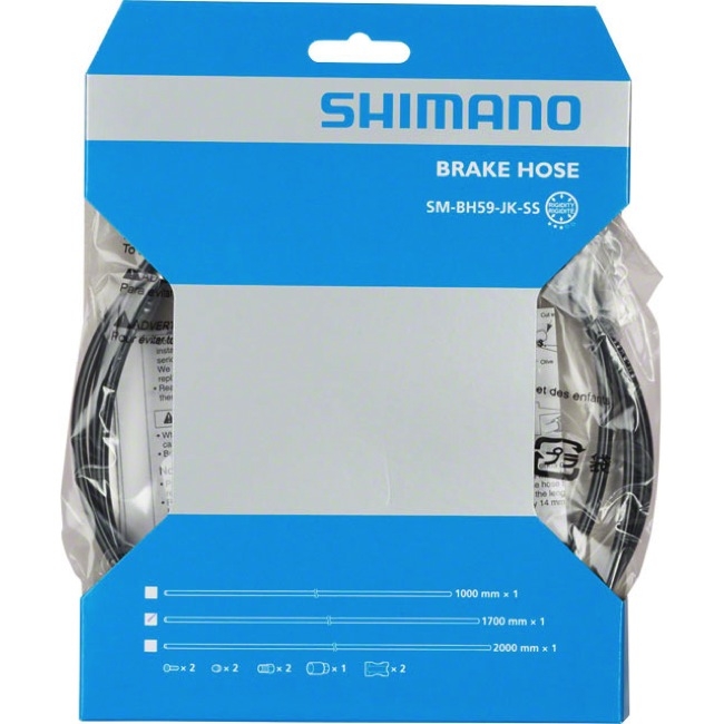 สายเบรคดิสน้ำมัน Shimano SM BH 59 JK SS 1700mm [ใช้ได้เกือบทุกรุ่น]
