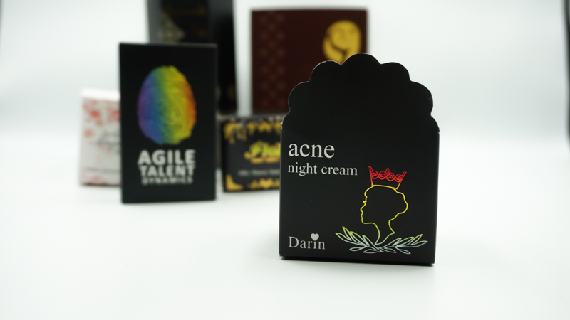 ผลิตกล่อง สำหรับบรรจุเครื่องสำอาง