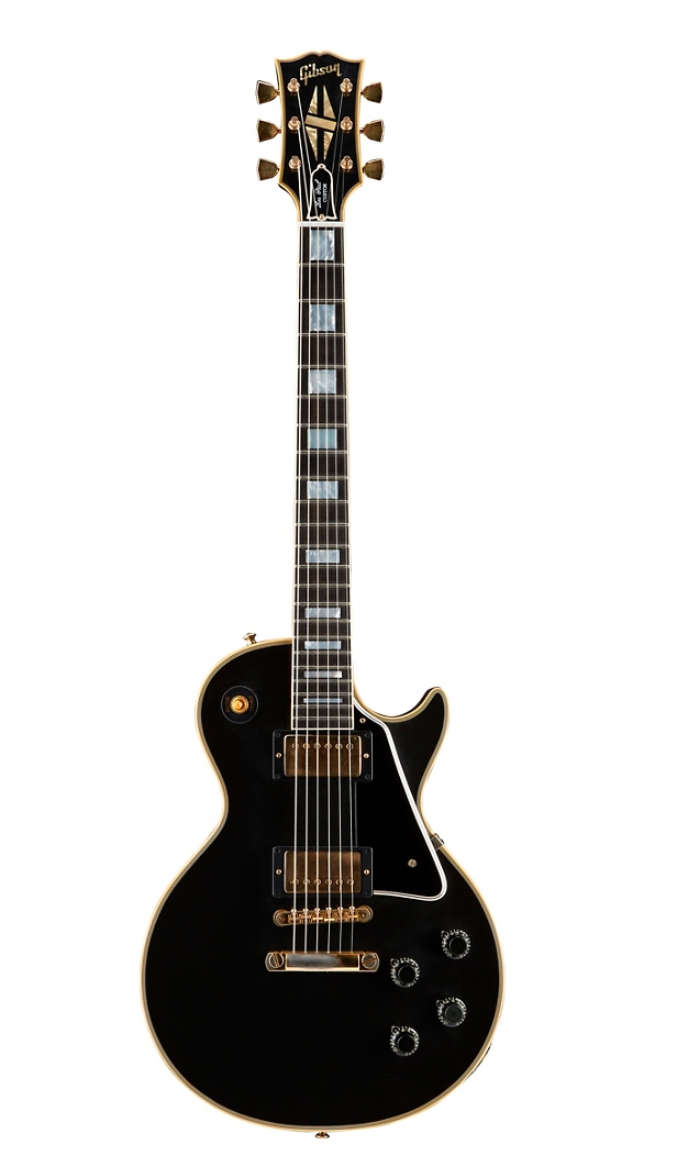 Gibson Custom 57 Les Paul Custom VOS Electric Guitar Ebony