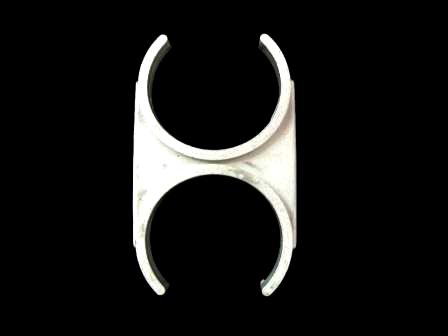คลิปคู่ (2.5"x2.5") พลาสติก