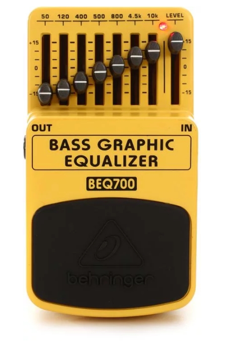 Behringer BEQ700 Bass Graphic Equalizer Pedal