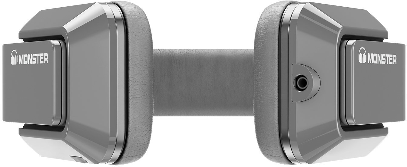 Monster Inspiration Noise Canceling Over-Ear Headphones - Silver