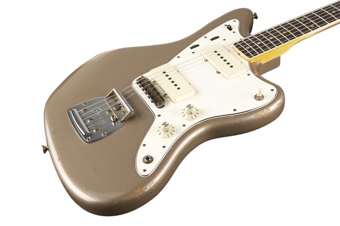 Fender Custom Shop 1965 Jazzmaster Shoreline Gold Electric Guitar Master Built by Dale Wilson