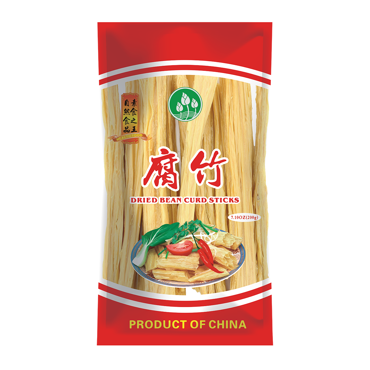 SamBua สามบัว ฟองเต้าหู้แท่ง 150 กรัม Dried Bean Curd (Sticks)