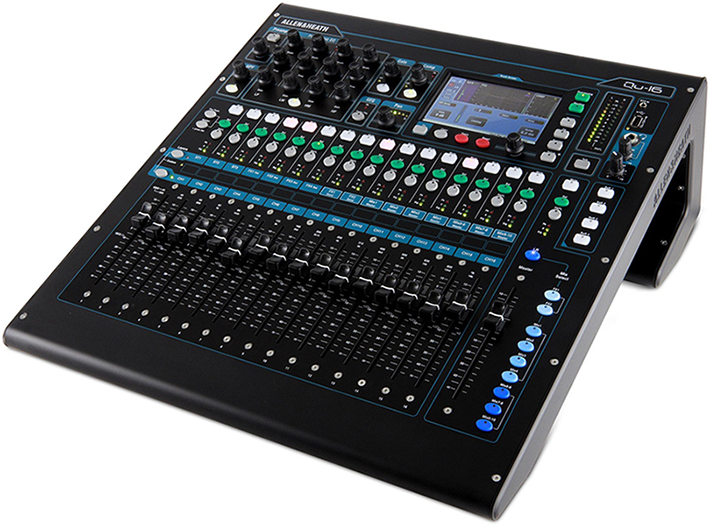 Allen & Heath QU-16 16-Channel Rack Mount Digital Mixer