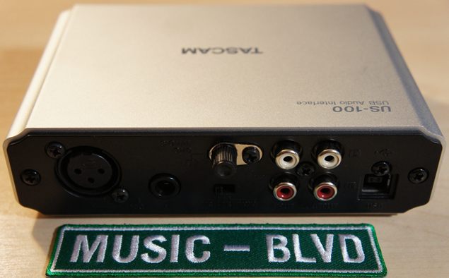 TASCAM US-100 USB Audio and MIDI Interface