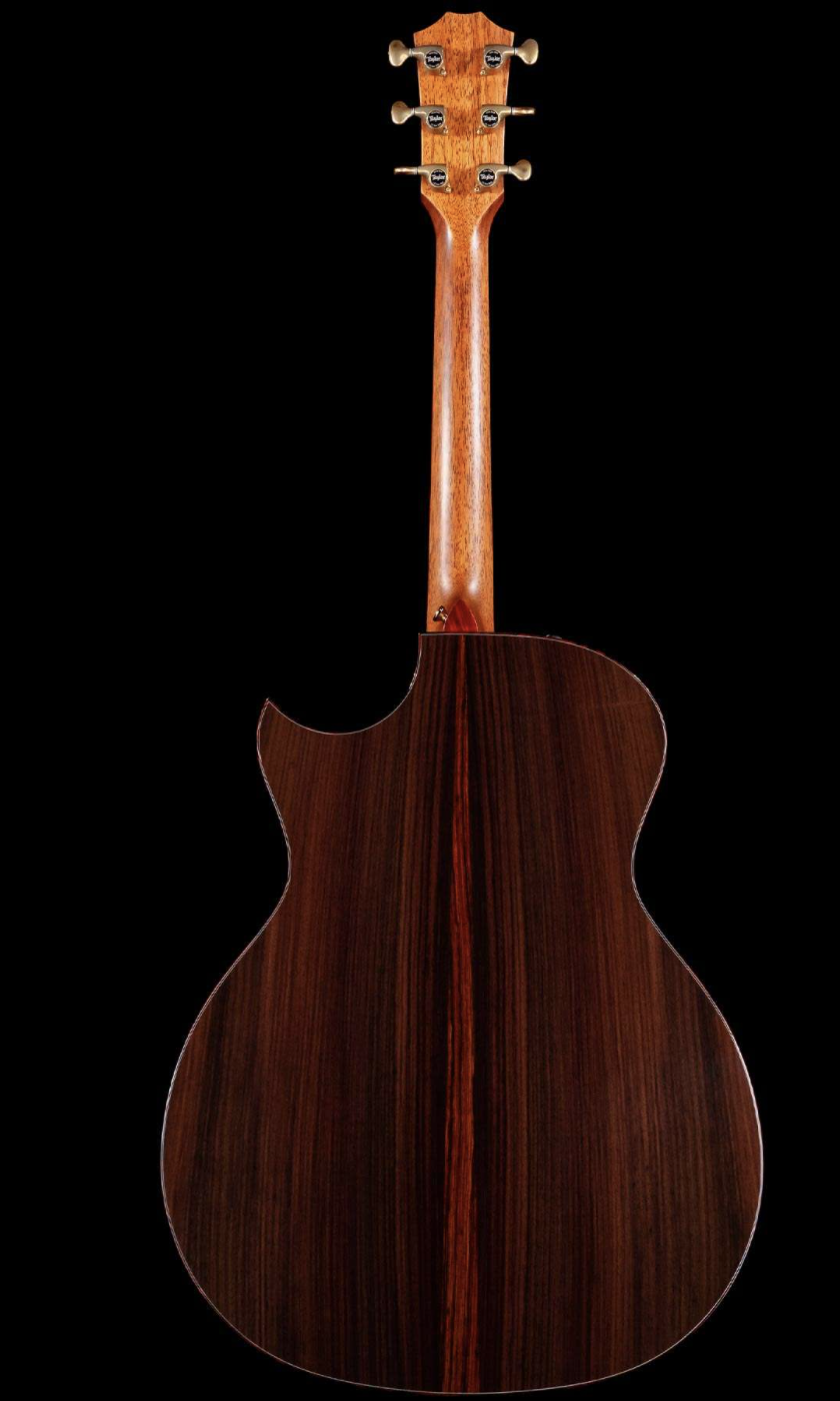 Taylor Custom Grand Auditorium Acoustic-Electric Sitka Spruce Top Ebony Board Natural