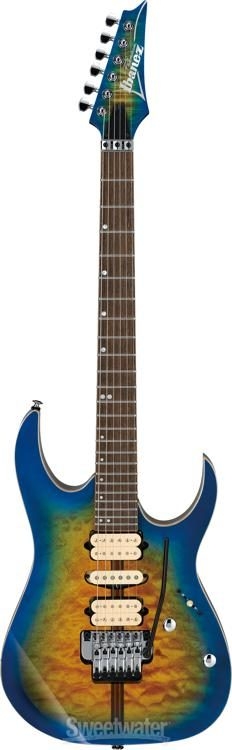 Ibanez Premium RG6PFGMLTD - Geyser Blue Burst