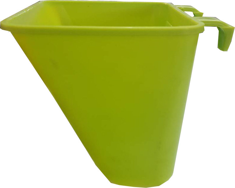 กระถางต้นไม้สวนแนวตั้ง ขนาดเล็ก สีเขียวอ่อน