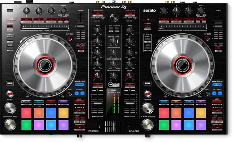 Pioneer DJ DDJ-SR2 4-deck Serato DJ Pro Controller