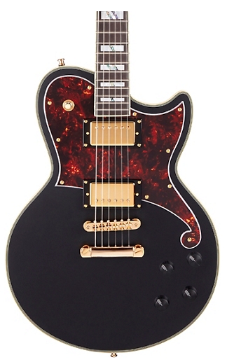 D Angelico Deluxe Series Atlantic Limited0-Edition Solidbody Electric Guitar with USA Seymour Duncan Humbuckers and Stopbar