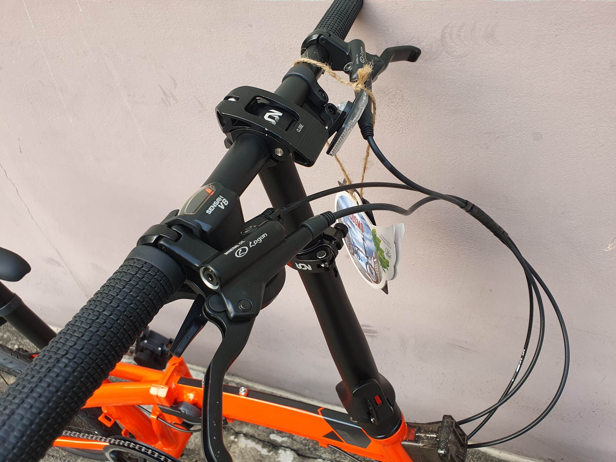 รถพับอลูมิเนียม Element - Ecosmo 20 นิ้ว อลูมิเนียมทั้งคัน