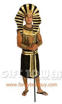 ชุดแฟนซีผู้ชาย ชุดประจำชาติอียิปต์ Pharaoh King ขนาดฟรีไซด์