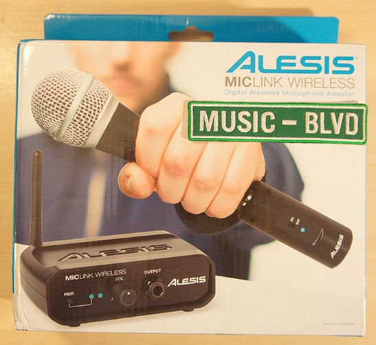 Alesis MicLink Wireless Digital Wireless Microphone Adapter
