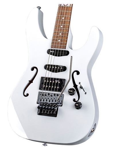 Dean Vinnie Moore Semi-Hollow Body Guitar Classic White