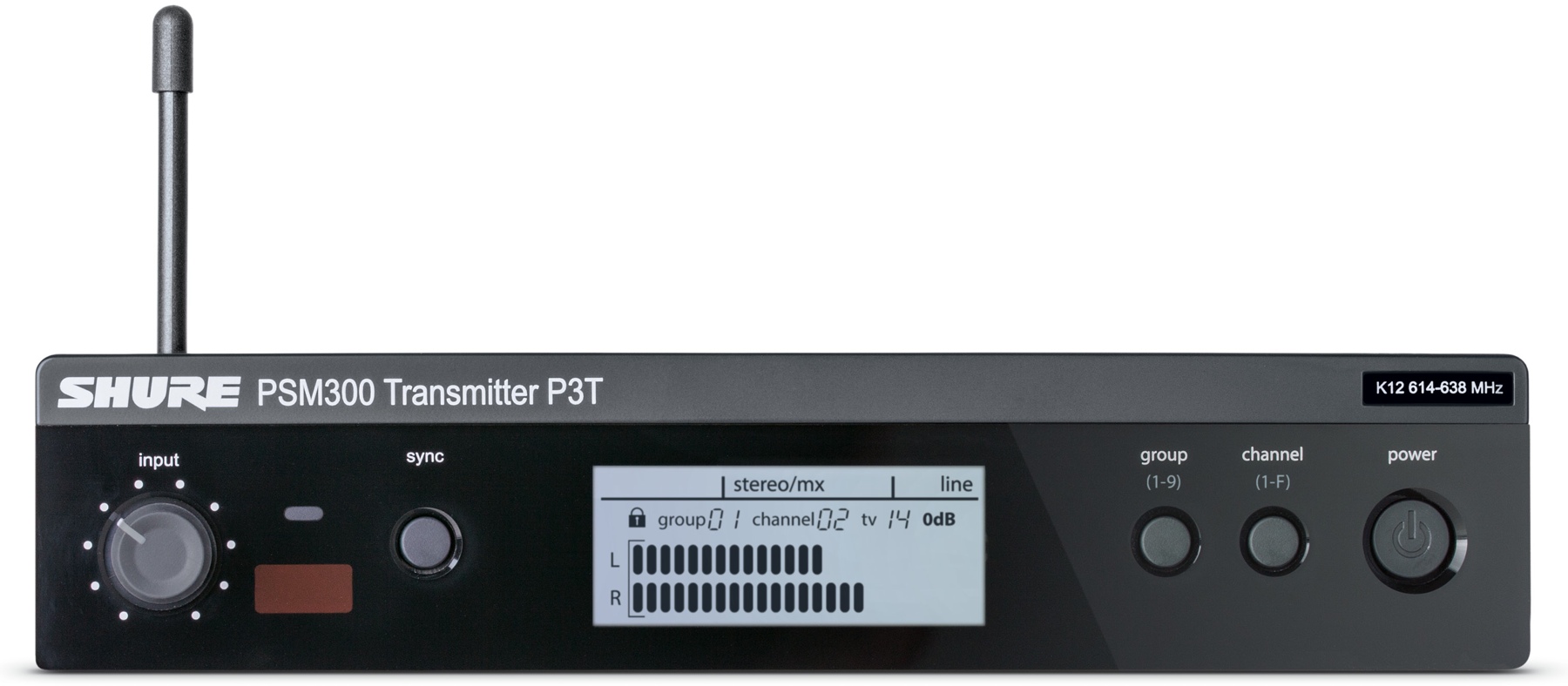 Shure PSM 300 Wireless Transmitter P3T Frequency
