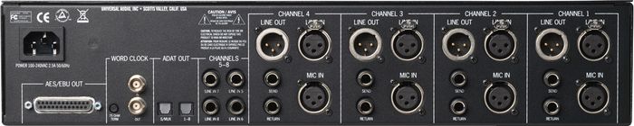Universal Audio 4-710d 4-Channel Mic Preamp