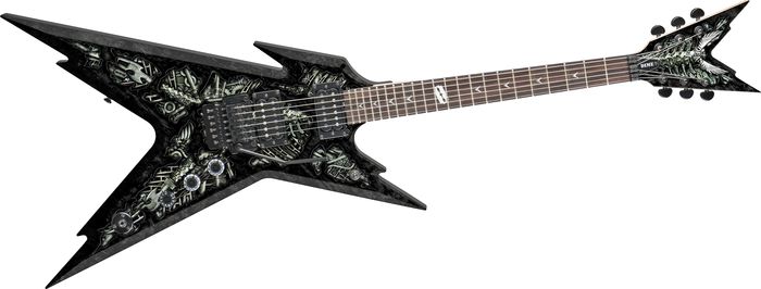 Dean Razorback DB Floyd Biomechanical Electric Guitar Biomechanical graphic