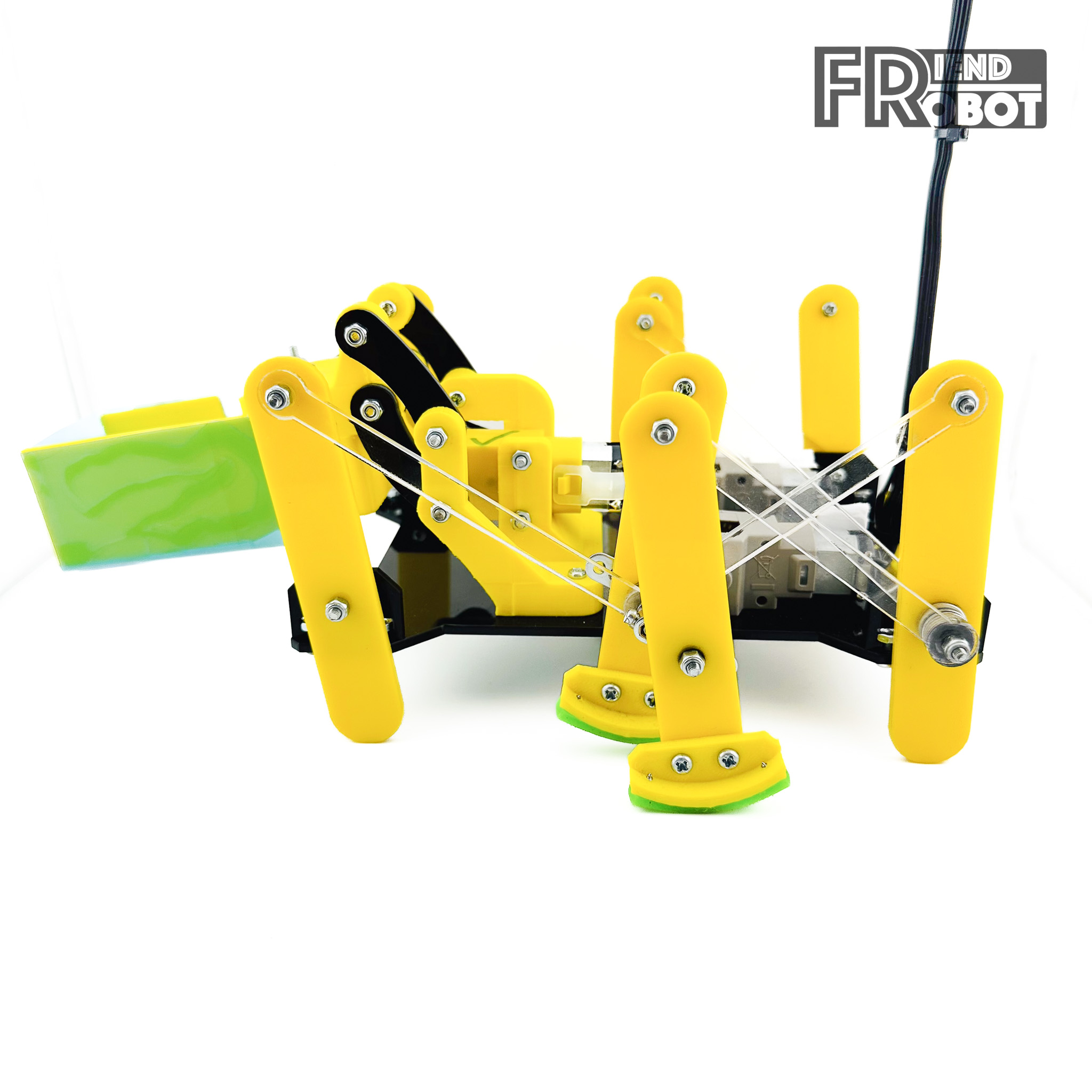 หุ่นยนต์เก็บลูกบาศก์ ยกขึ้นลงได้สูง 2 cm.