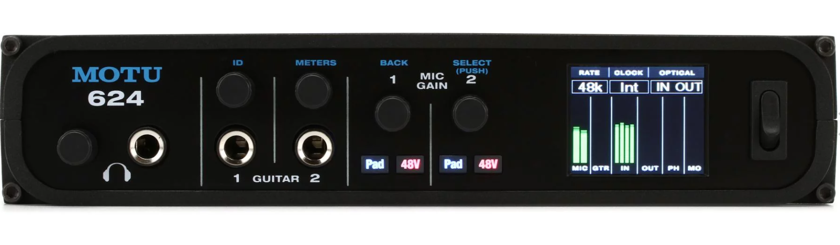 MOTU 624 16x16 Thunderbolt / USB 3.0 Audio Interface with AVB