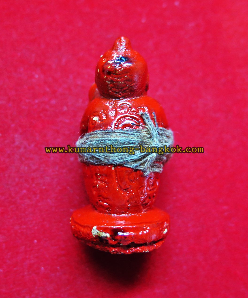 กุมารทองแดง แรงฤทธิ์ หลวงพ่อสาย วัดนามวิจิตร (ตะเคียนราม) จ.ศรีษะเกษ เนื้อดินอาถรรพ์ ขนาดสูง 5ซม. รุ่น กวาดทรัพย์มหาเฮง