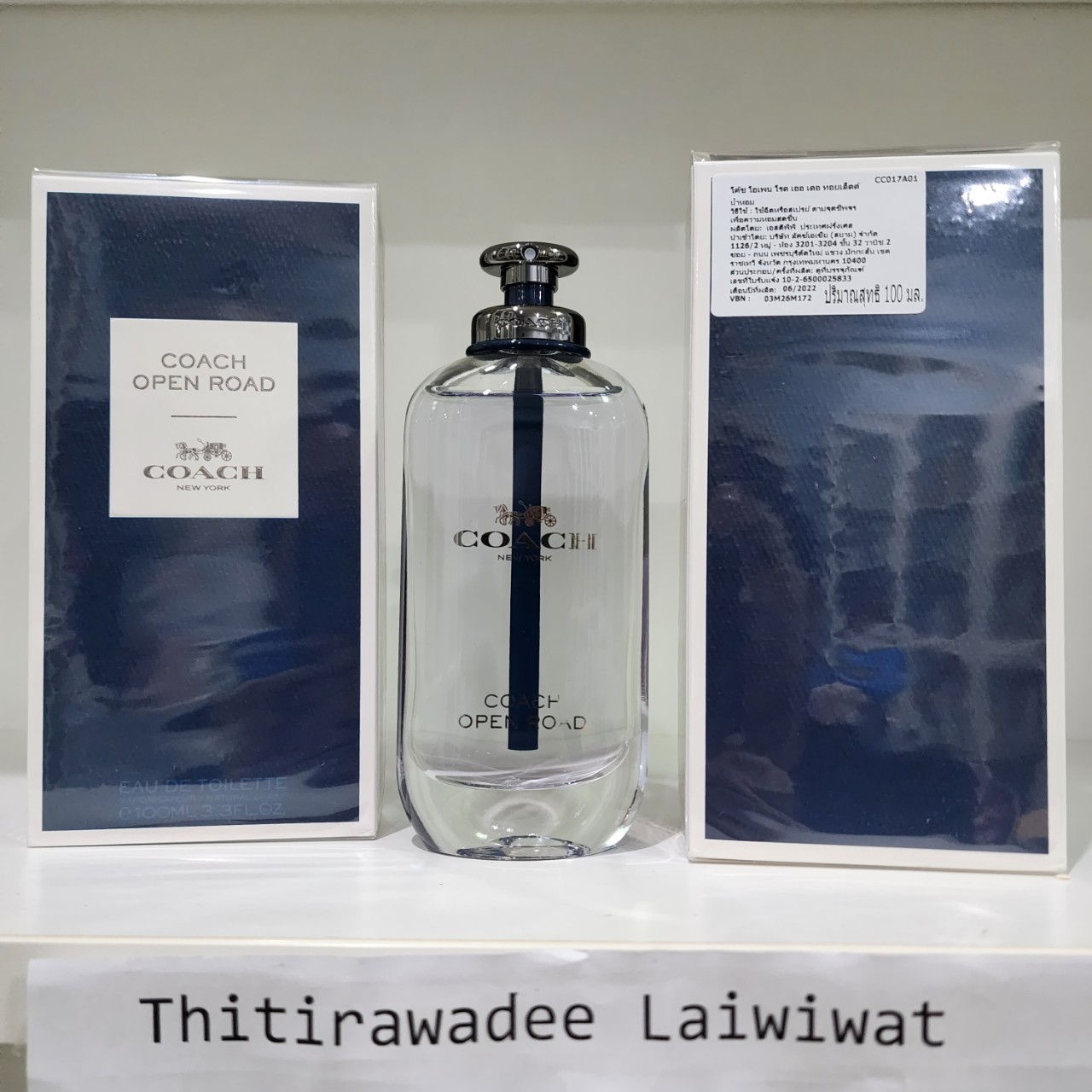 น้ำหอมแท้แบ่งขาย Coach Open Road EDT 💕Travel Size แบบทดลอง
