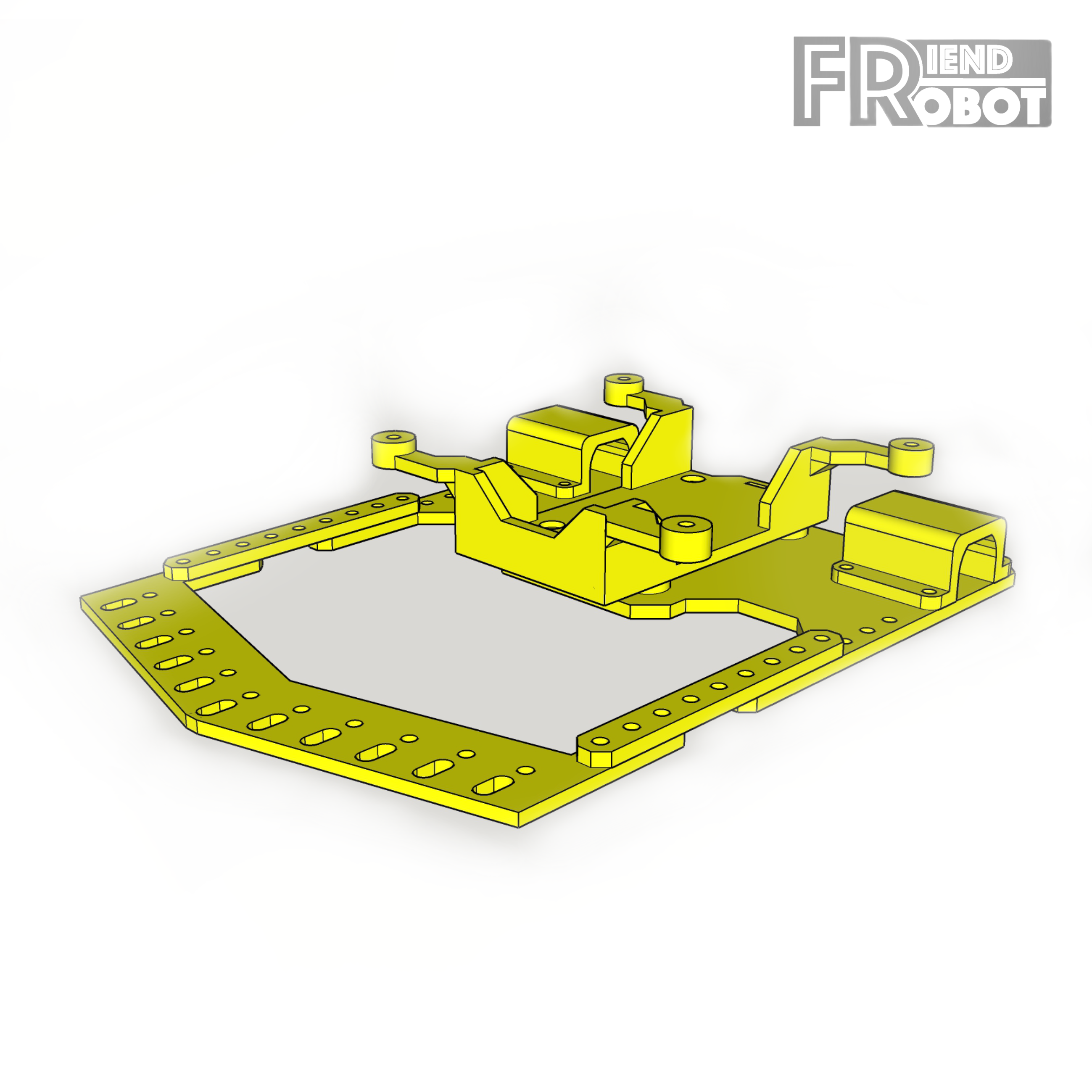 (โครงสร้าง 3D) หุ่นยนต์ PID วิ่งเร็ว
