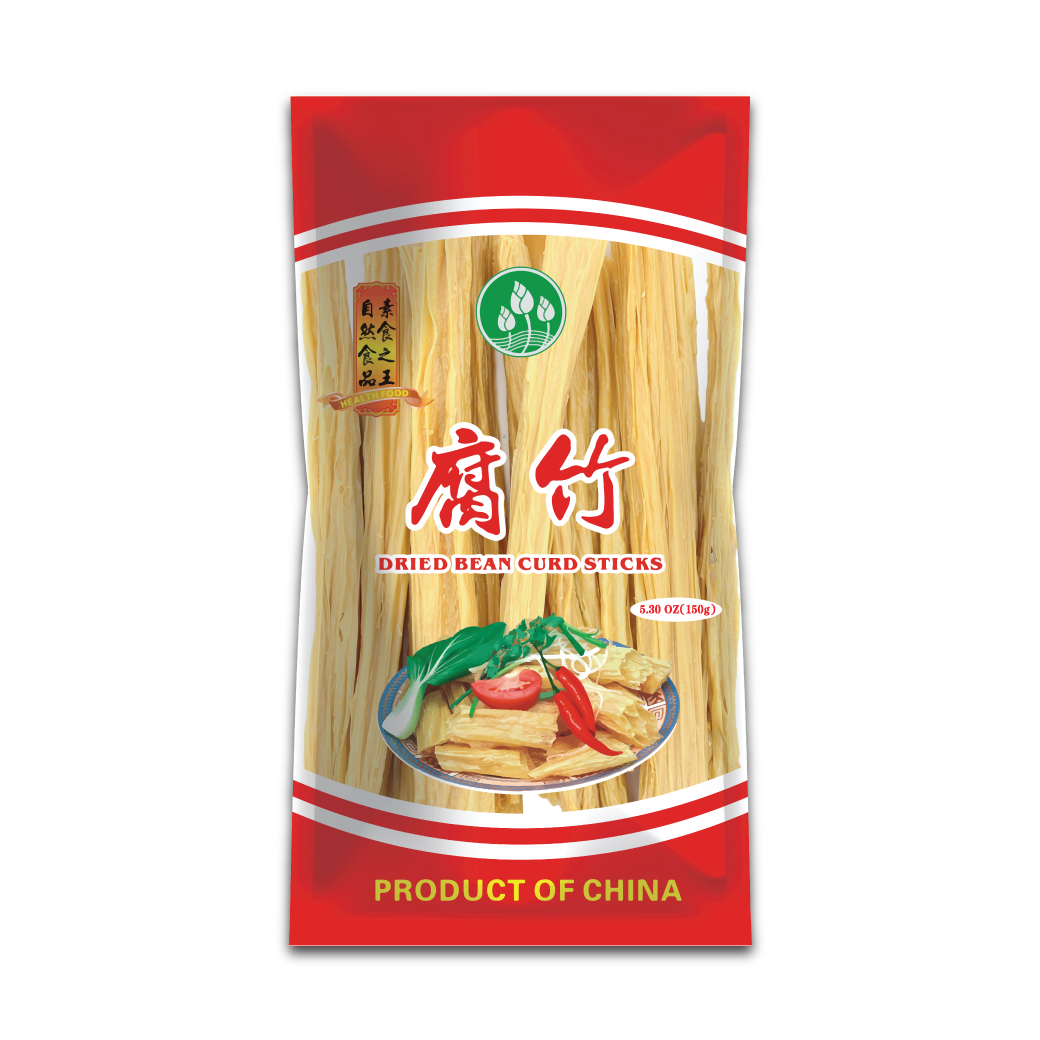 [ขายยกลัง 10 ซอง] SamBua สามบัว ฟองเต้าหู้แท่ง 150 กรัม Dried bean curd sticks