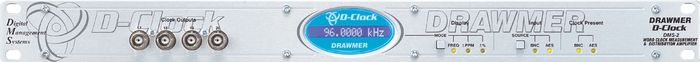 Drawmer D Clock Word Clock Measurement and Distribution Amp