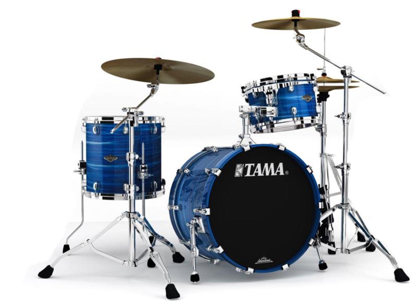 T ama Starclassic Walnut/Birch WBR30RS 3-piece Shell Pack