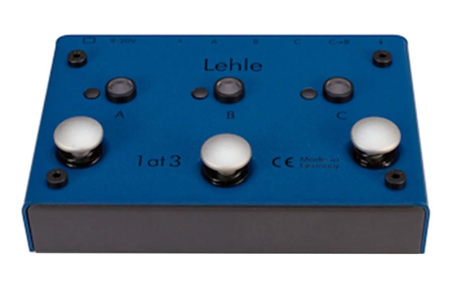 Lehle 1at3 SGOS True Bypass 3-Amp Switcher
