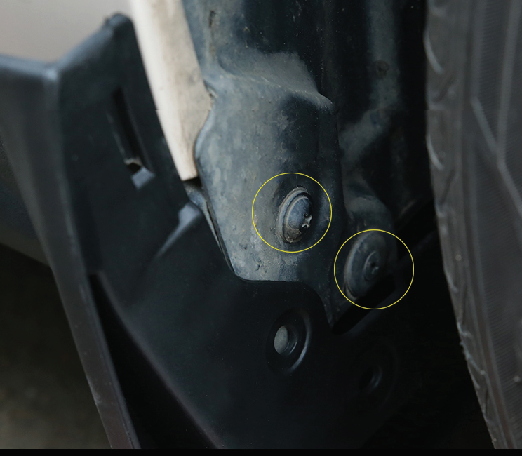 บังโคลน ยางกันโคลน รถยนต์ไฟฟ้า ORA Good Cat ไม่ต้องเจาะตัวรถ เช็คทำความสะอาดง่าย 4 ชิ้น พร้อมอุปกรณ์การติด