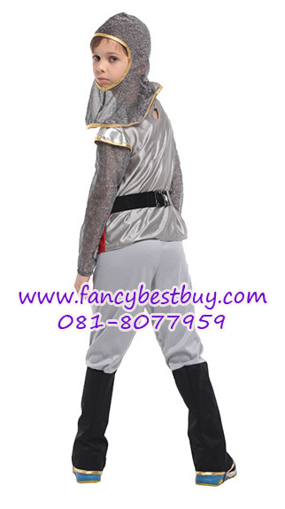 ชุดแฟนซีเด็กแบบชุดนักรบโรมันหรือชุดอัศวินหรือชุดทหารเสือ มีขนาด M, L, XL