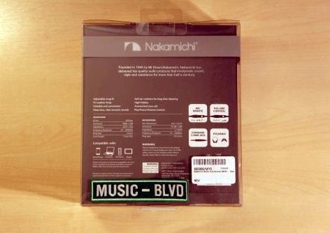 Nakamichi Studio Headphones NK900 - Black