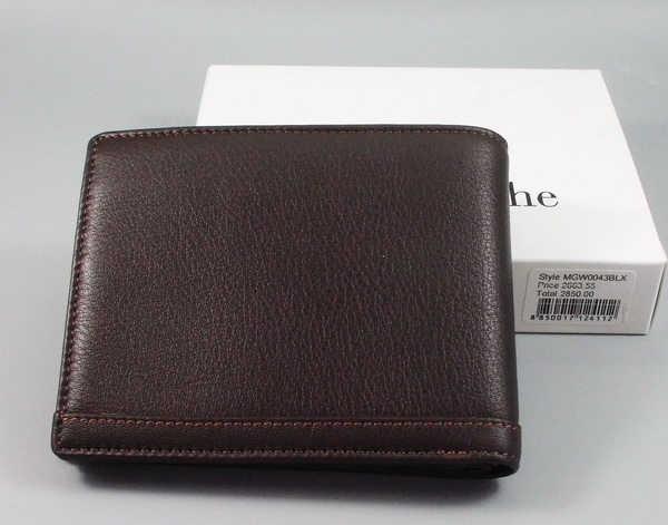 กระเป่าสตางค์ Guy Laroche ดาร์คช็อคโกแลต ใหม่ แท้